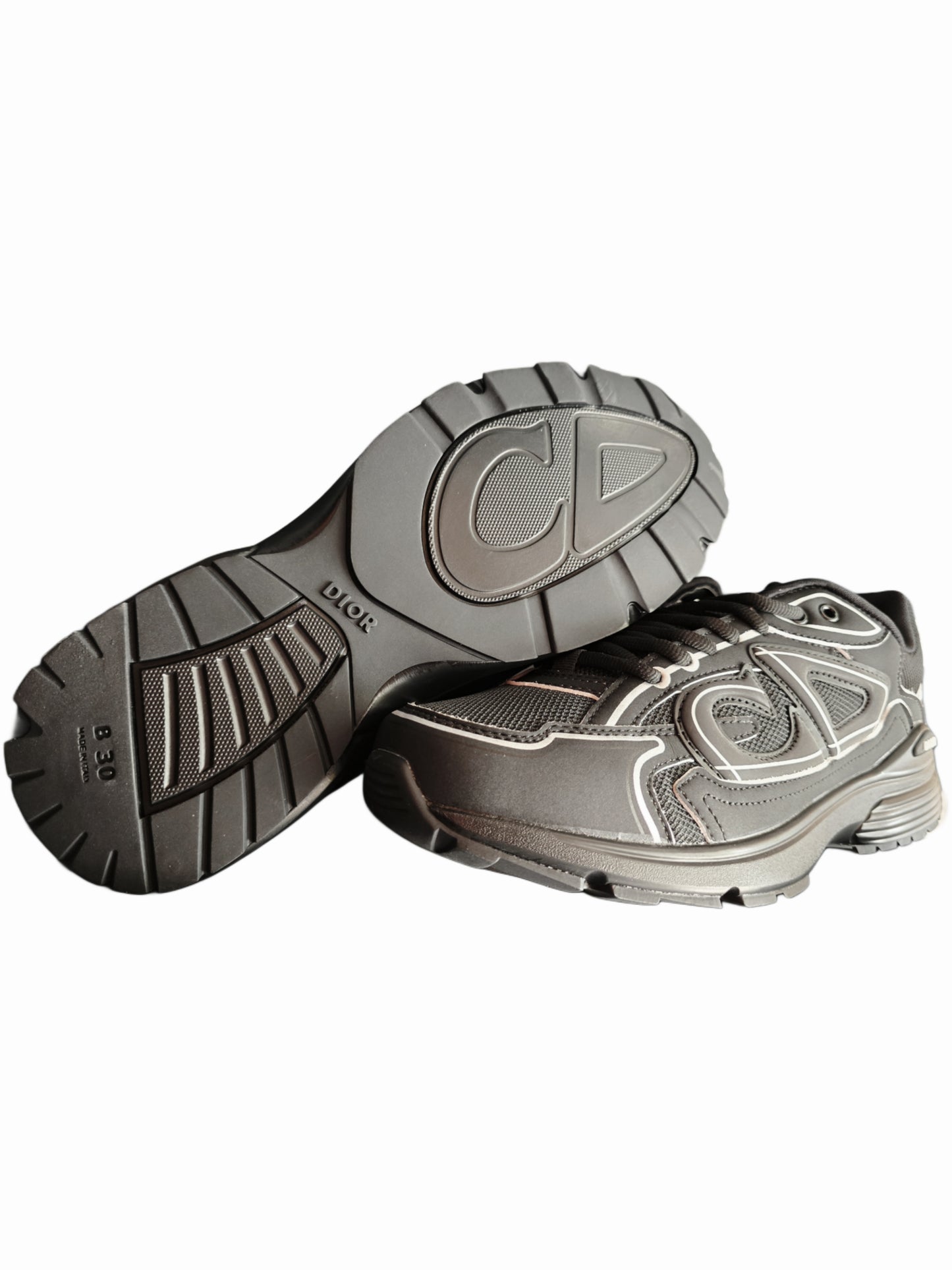 D Sneakers zwart