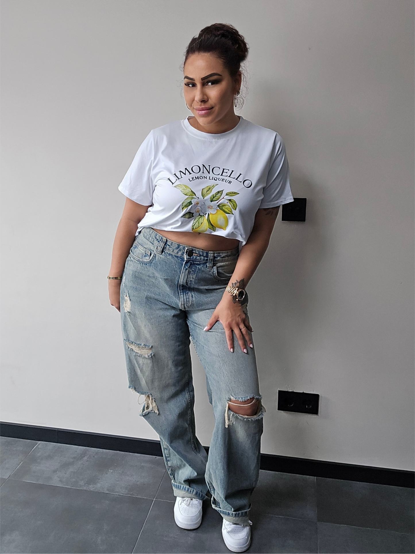 Lemon shirt Plus Size