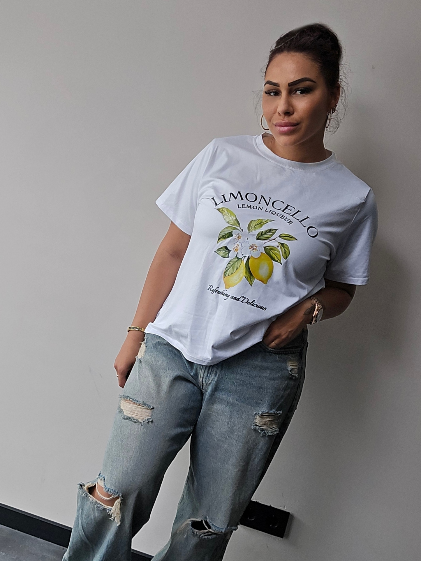 Lemon shirt Plus Size