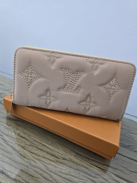 Mini Beige Wallet