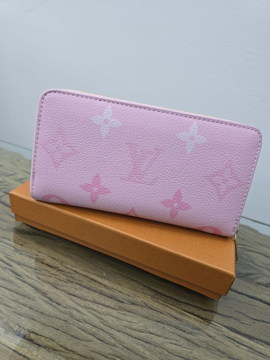 Dubbel pink wallet